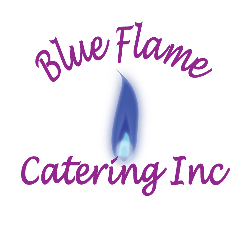 Logo Design by ktgrandy for Blu Flame Catering INC | Design #9887164
