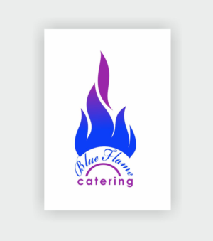 Logo Design by IneseRo for Blu Flame Catering INC | Design: #9821255