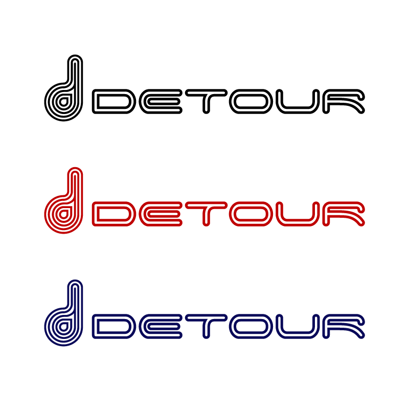 Logo-Design von Mysterious Design X für Detour Wheels Pte Ltd | Design #2173603