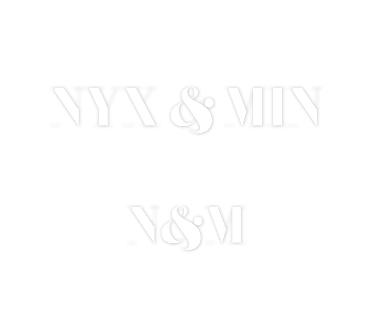 Logo Design by masher for NYX & MIN  | Design #9850130