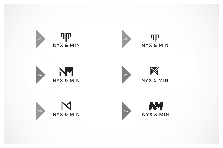 Logo Design by  Artman for NYX & MIN  | Design #9849383