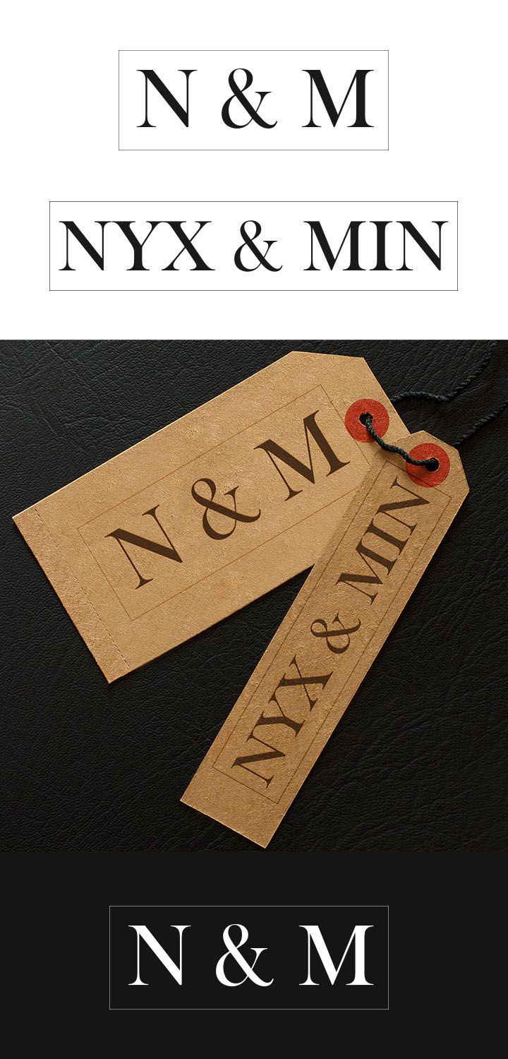 Logo Design by saju2029 for NYX & MIN  | Design #9809392