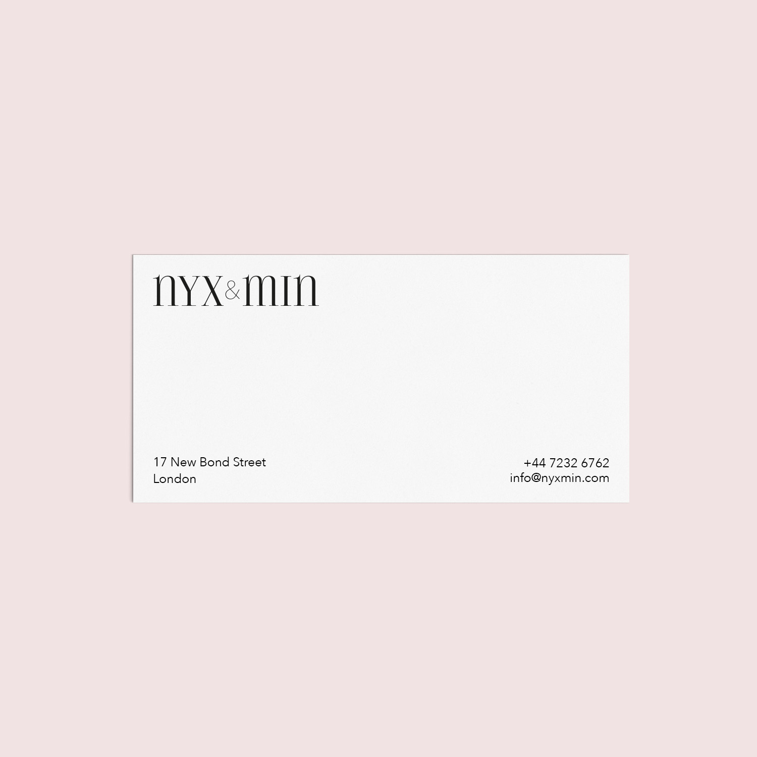 Logo Design by dccp for NYX & MIN  | Design #9854465