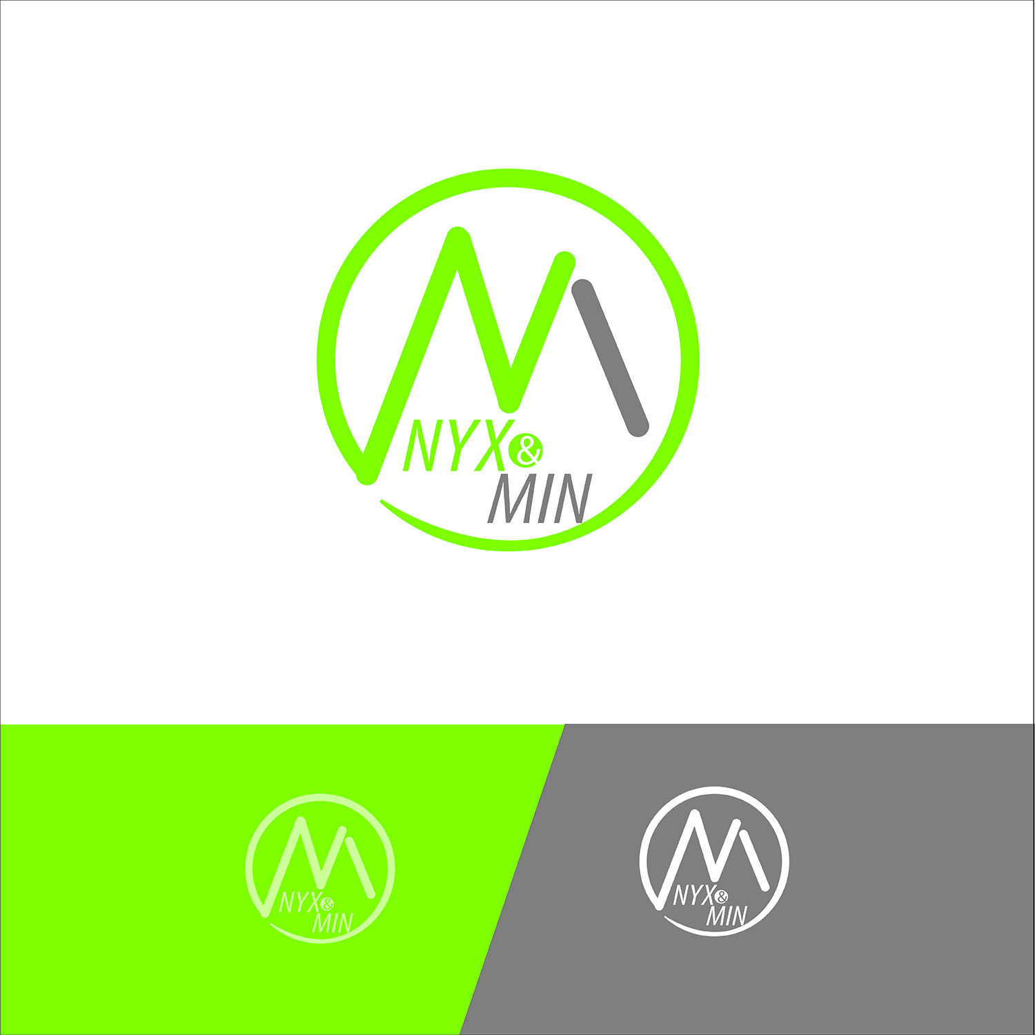 Logo Design by A.I for NYX & MIN  | Design #9915216