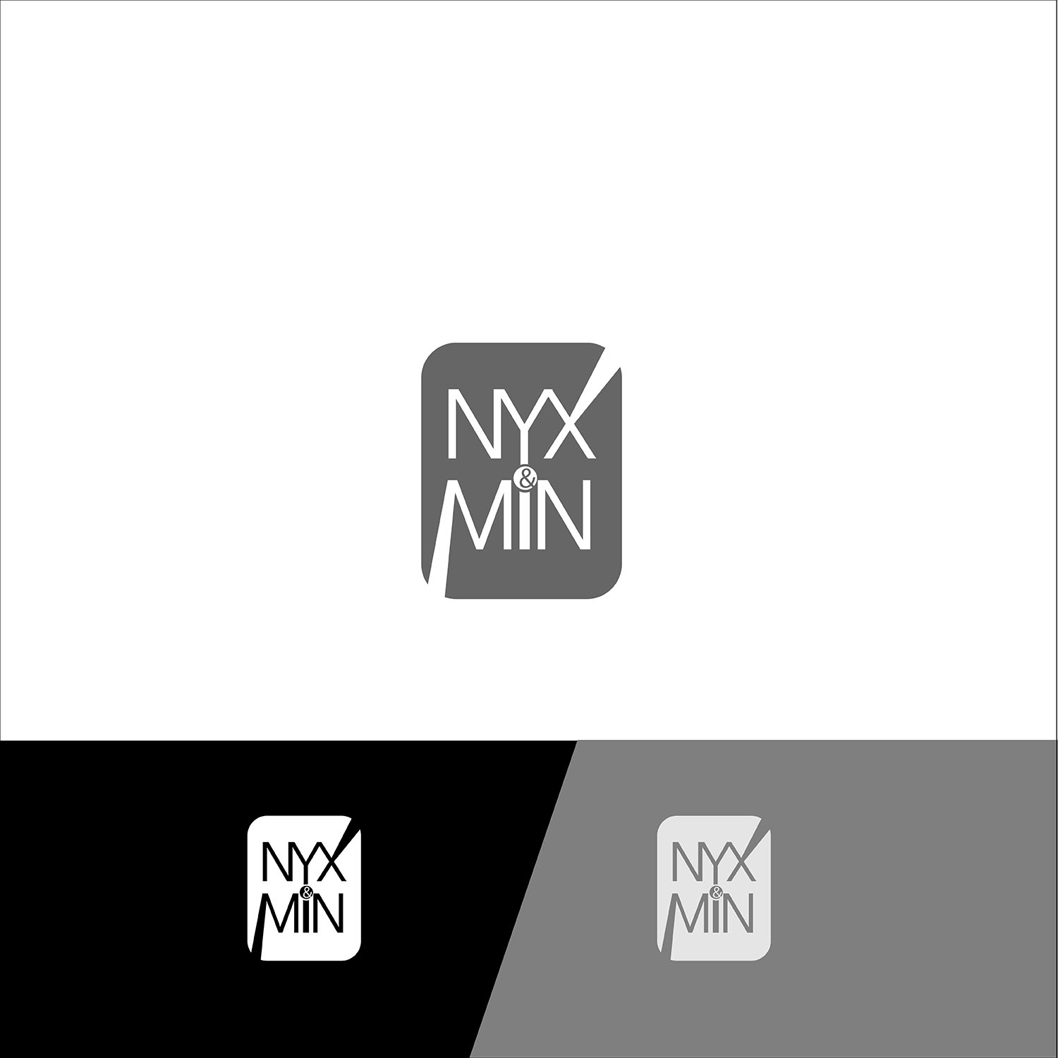 Logo Design by A.I for NYX & MIN  | Design #9915489