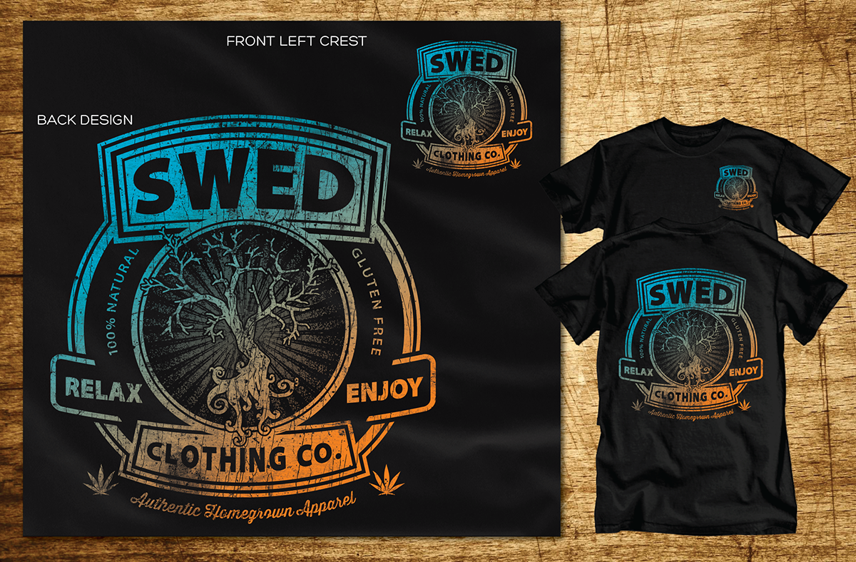 Diseño de Camiseta por CoffeeBreak88 para SWED | Diseño #10113879