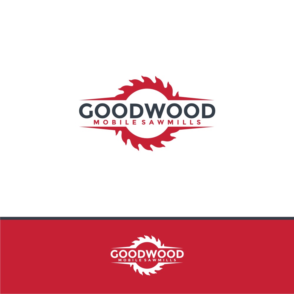 Logo Design by south door for Goodwood Mobile Sawmill | Design #9829484