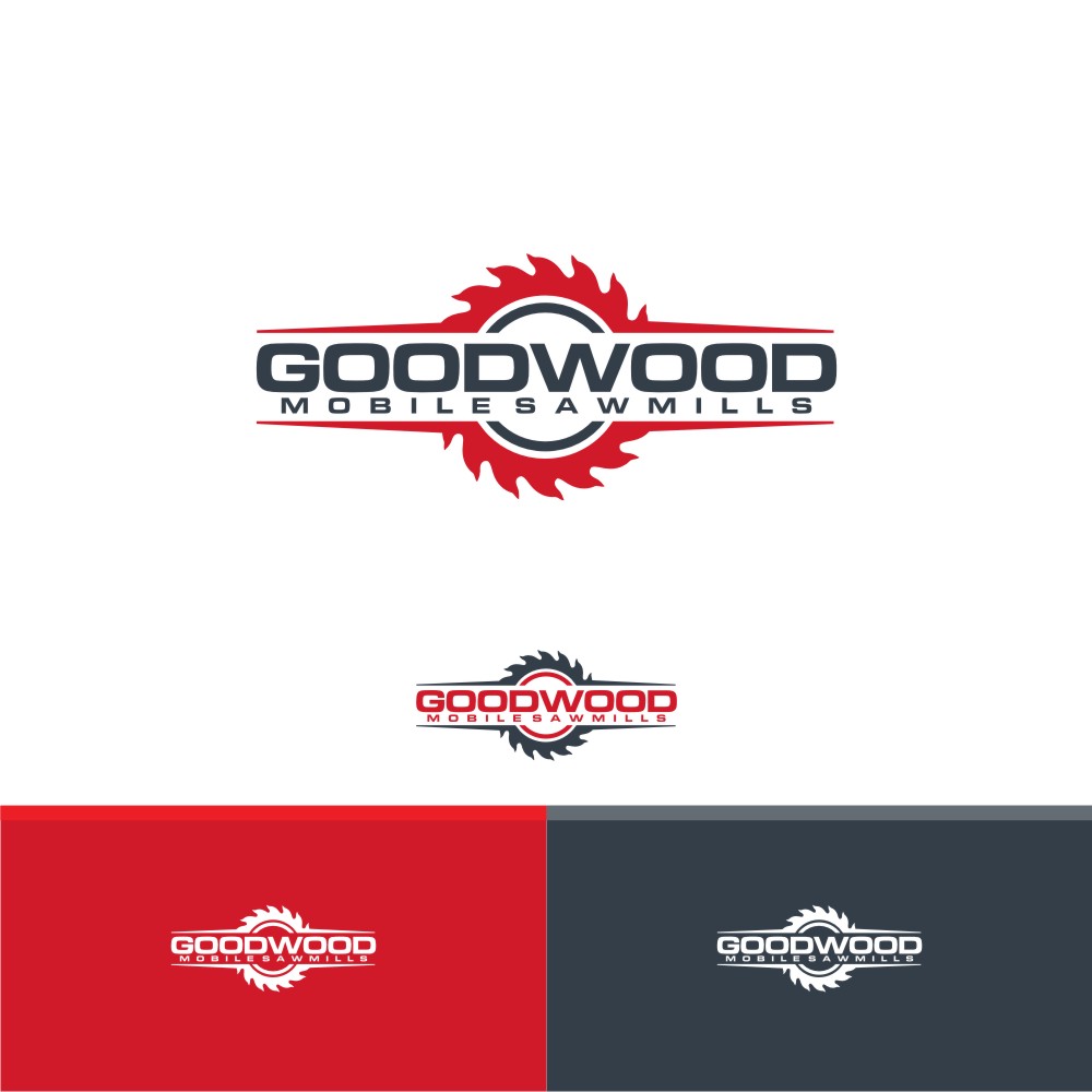 Logo Design by south door for Goodwood Mobile Sawmill | Design #9829757