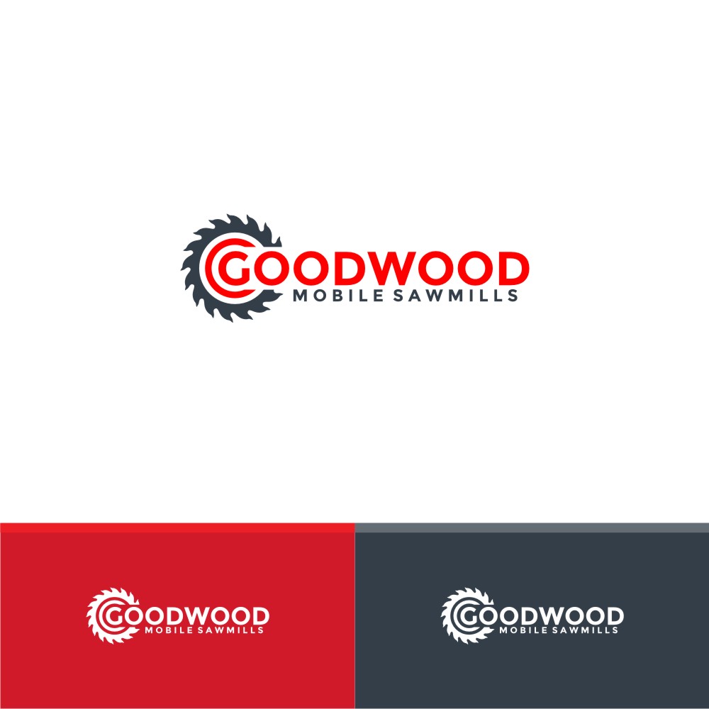 Logo-Design von south door für Goodwood Mobile Sawmill | Design #9830147