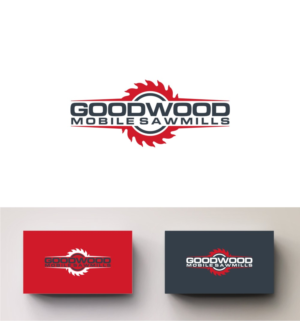 Logo Design by south door for Goodwood Mobile Sawmill | Design: #9851202