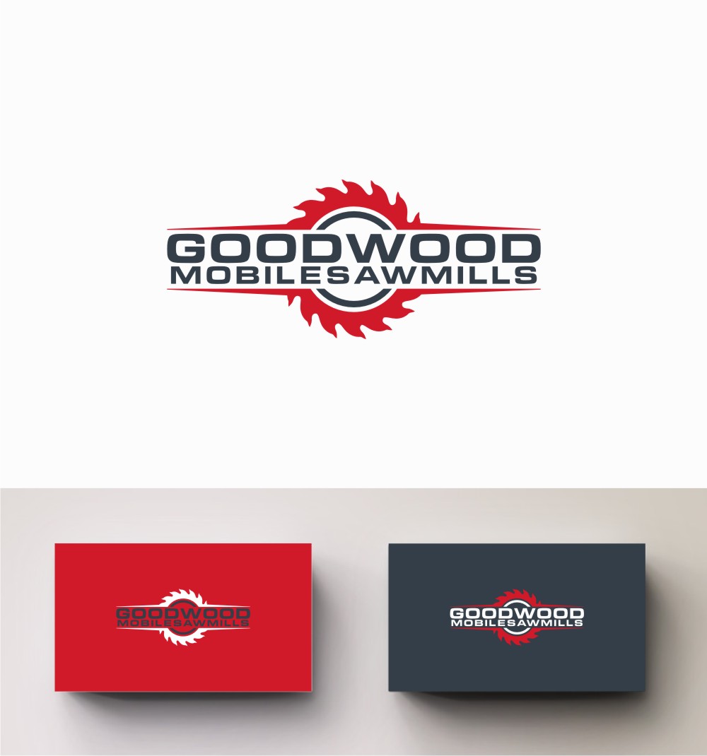 Logo Design by south door for Goodwood Mobile Sawmill | Design #9854599