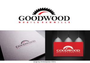 Logo Design by christianpoetoe for Goodwood Mobile Sawmill | Design #9835114