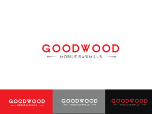 Logo Design by Atec for Goodwood Mobile Sawmill | Design: #9820848