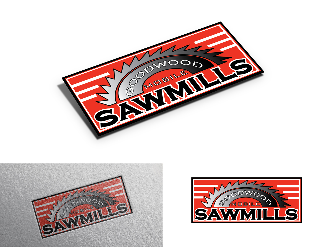 Logo-Design von goranvisnjic82 für Goodwood Mobile Sawmill | Design #9823720