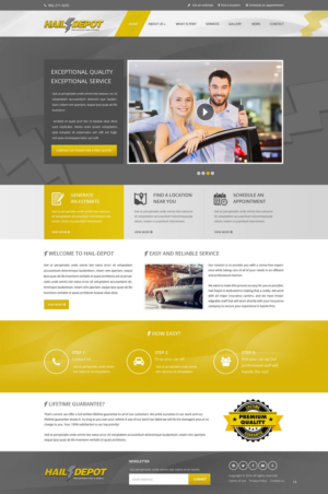 Web Design by pb for this project | Design: #9834331