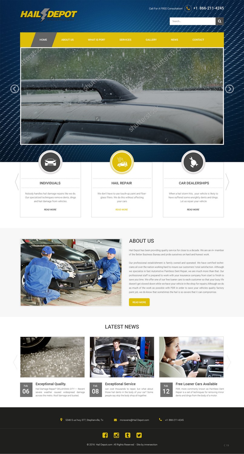 Web Design by pb for this project | Design #9834332