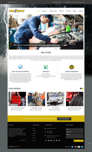 Web Design by pb for this project | Design: #9846298