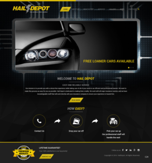 Web Design by pb for this project | Design: #9846301