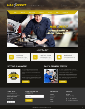 Web Design by pb for this project | Design: #9846309
