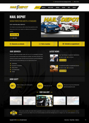 Web Design by pb for this project | Design: #9846312