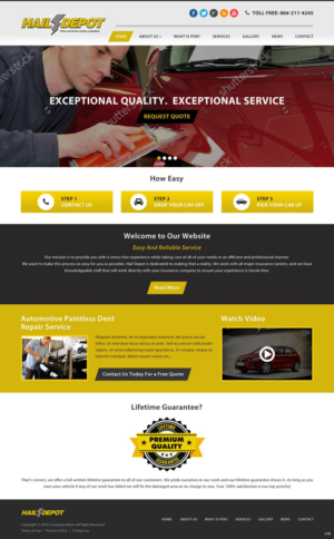 Web Design by pb for this project | Design: #9847841