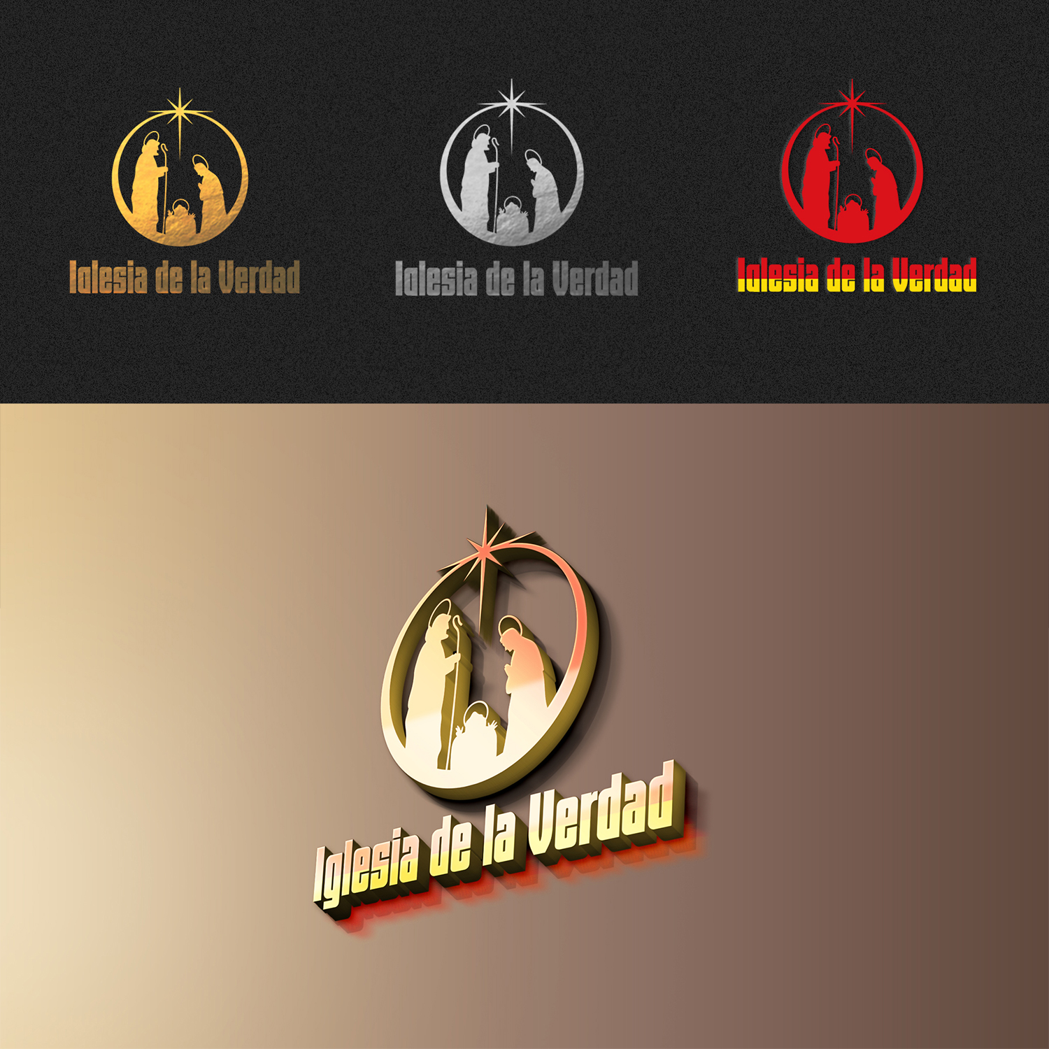 Logo Design by Dam  Hong for Iglesia de la Verdad | Design #9853905