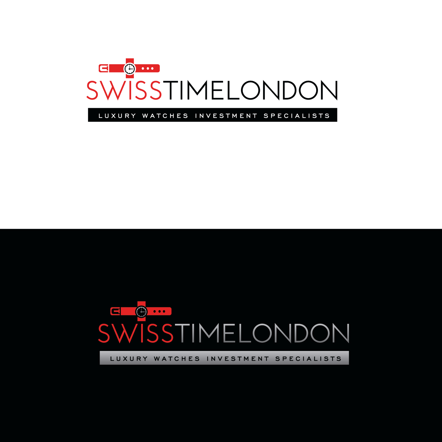 Diseño de Logo por emptyboxgraphics para Swiss Time London Ltd | Diseño #9867211