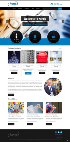 Web Design by pb for this project | Design: #9846475