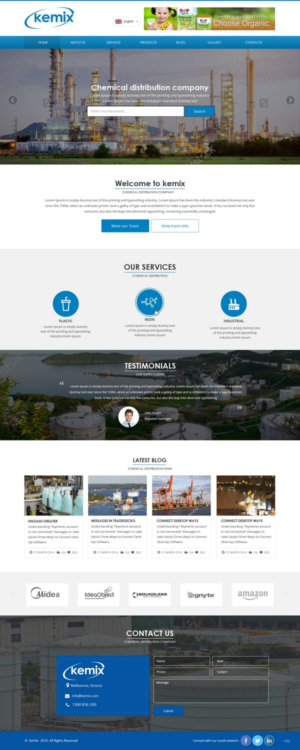 Web Design by pb for this project | Design: #9856106