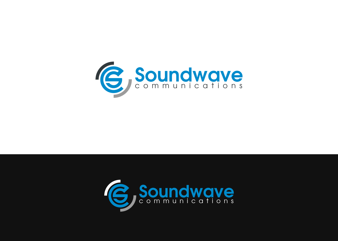 Professional, Bold, Telecommunications Logo Design for Soundwave ...