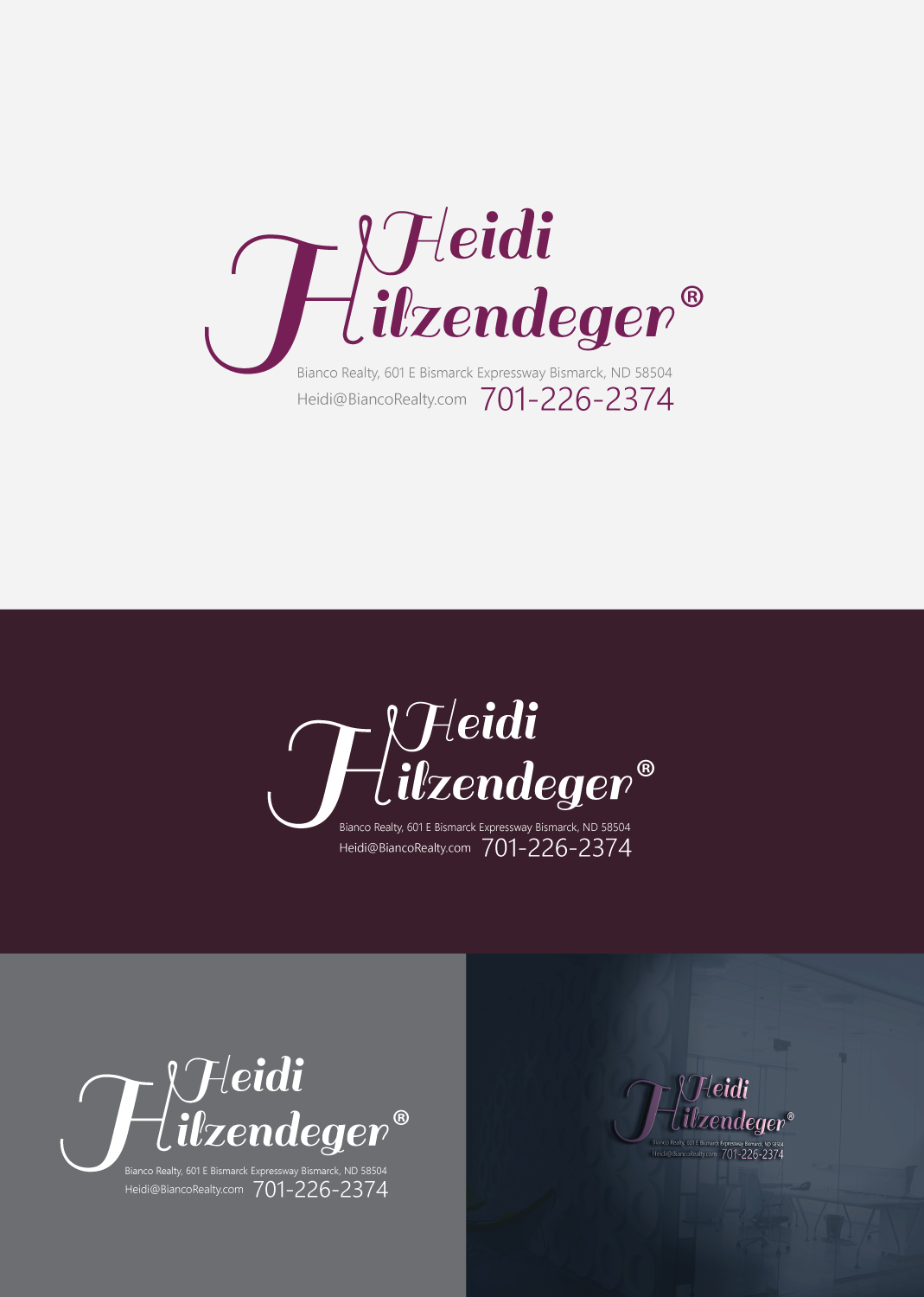 Design de Logo par Shigh5 pour Bianco Realty/HJH Real Estate  | Design #9915920