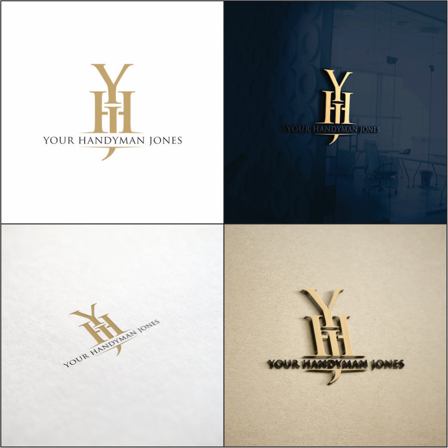 Logo Design by DG for Your Handyman Jones | Design #9883166