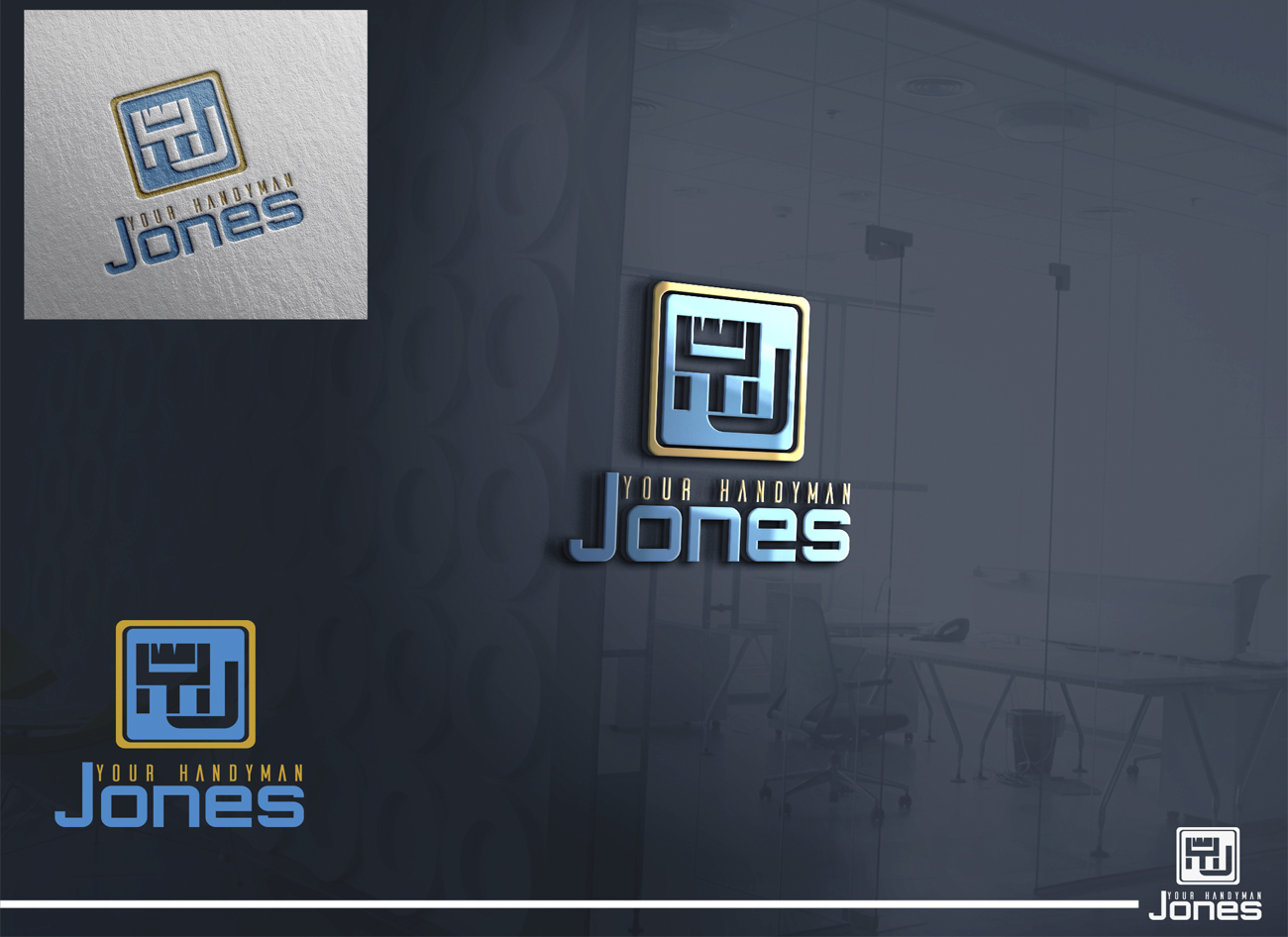 Logo Design by goranvisnjic82 for Your Handyman Jones | Design #9837038