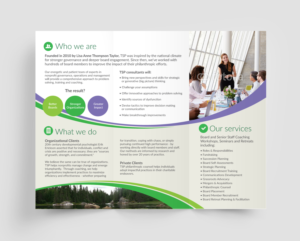 Consulting Practice for Charities Needs A Brochure Deisgn | Flyer-Design von  maria.design