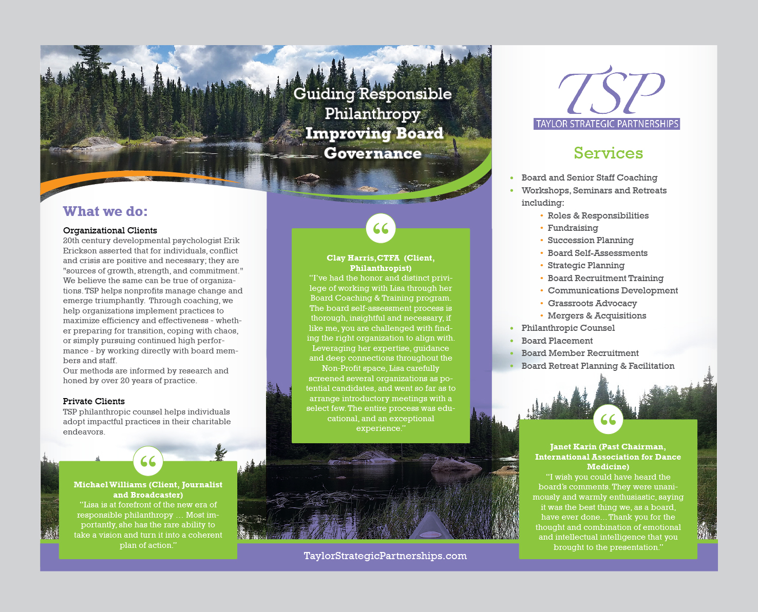 Flyer Design by Achiver for Taylor Strategic Partnerships, LLC | Design #9830864