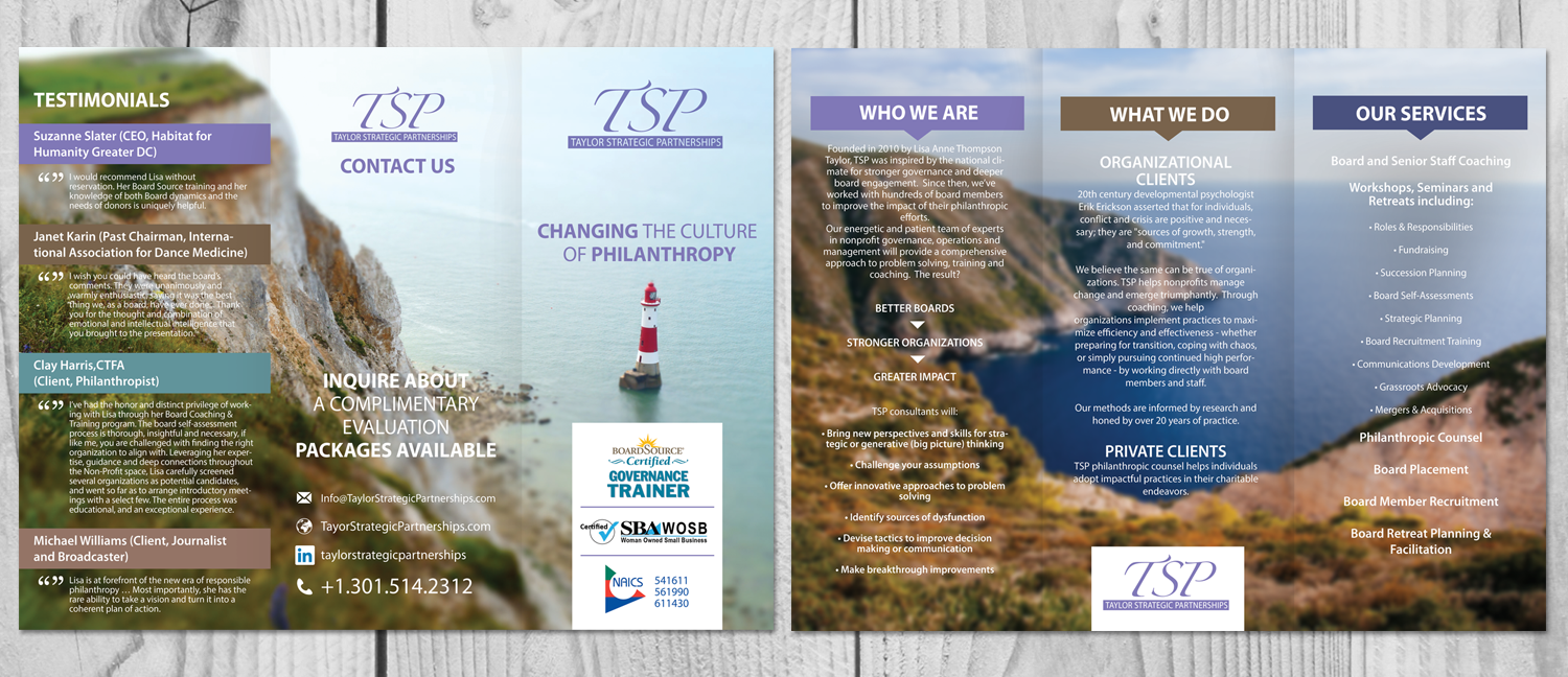 Flyer-Design von Victor_pro für Taylor Strategic Partnerships, LLC | Design #9837740