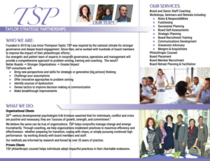 Flyer Design by Dragana for Taylor Strategic Partnerships, LLC | Design: #9865327