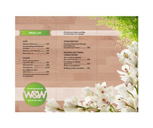 Design de Brochure par Elly pour The Wisdom Within Hair and Wellness | Design : #2180163