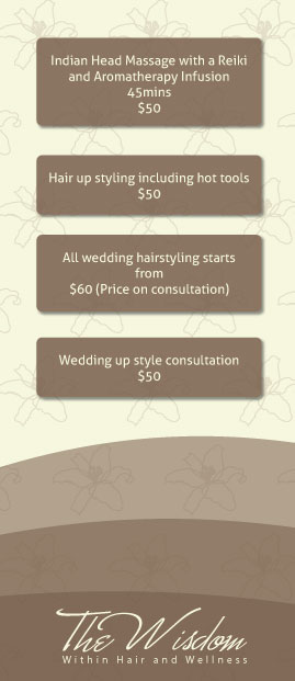 Design de Brochure par HLGCreativeTeam pour The Wisdom Within Hair and Wellness | Design : #2142186