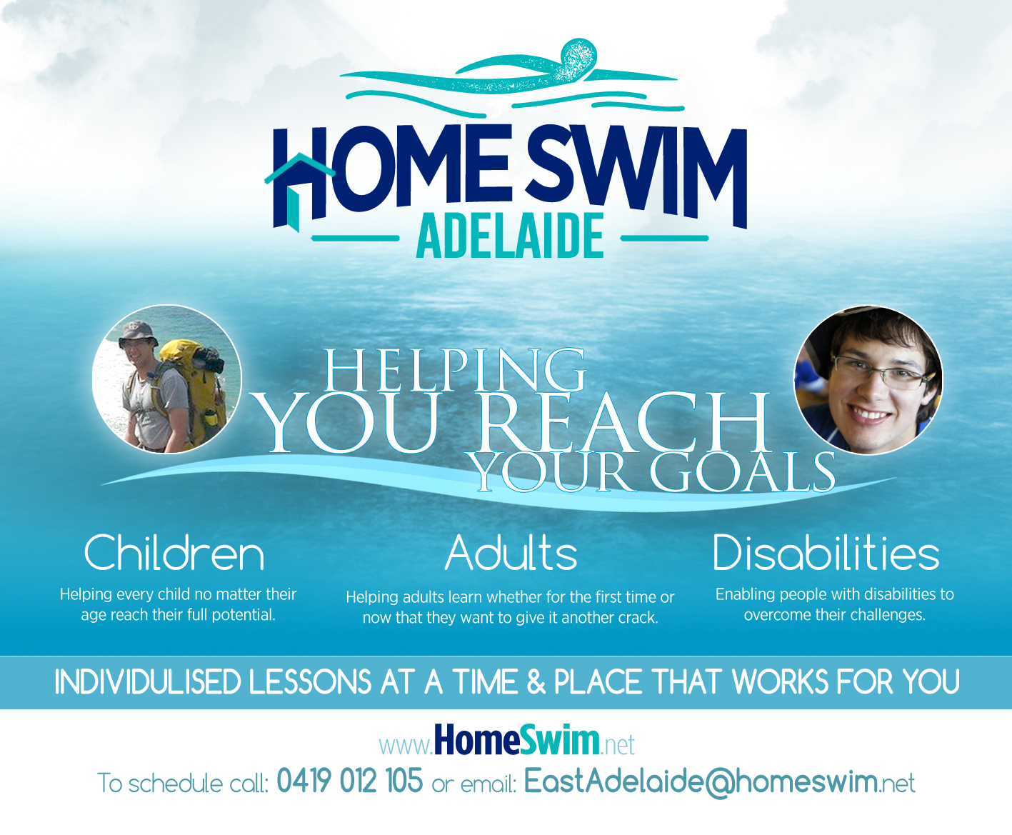 Design de Flyer par Brian Ellis pour Home Swim | Design #9833916