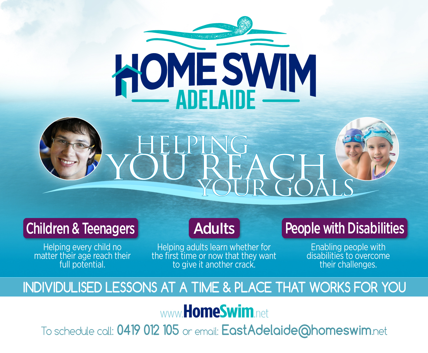 Design de Flyer par Brian Ellis pour Home Swim | Design #9835021