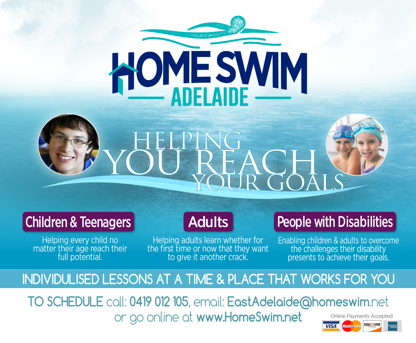 Design de Flyer par Brian Ellis pour Home Swim | Design #9835245