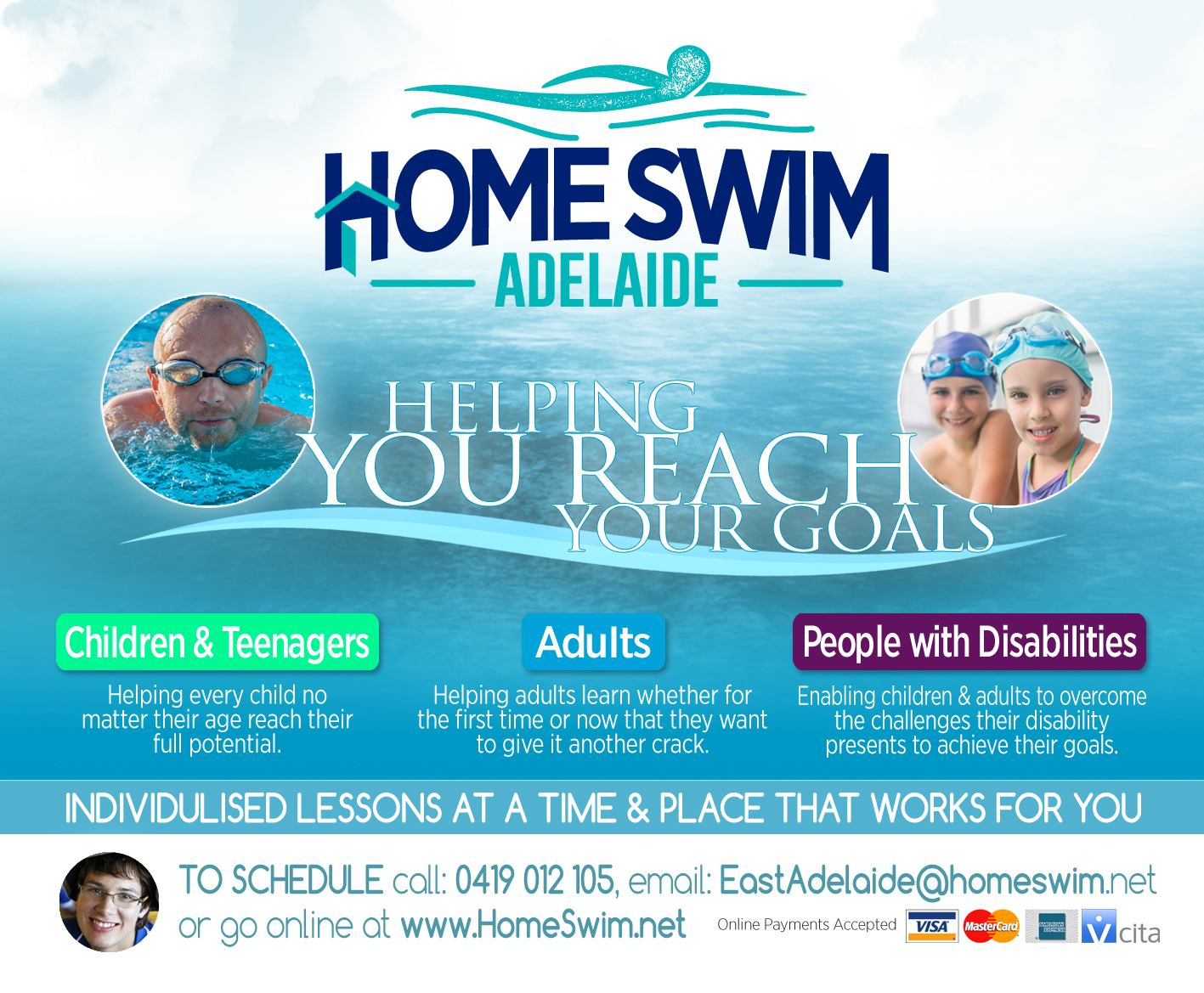 Design de Flyer par Brian Ellis pour Home Swim | Design #9856466