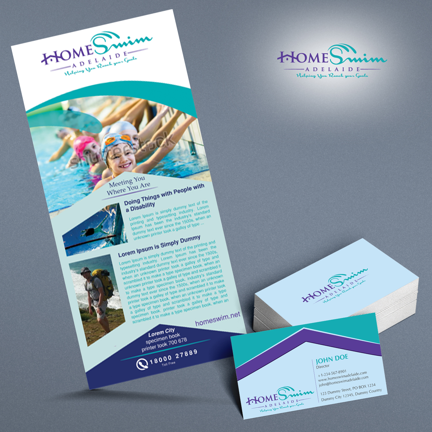 Flyer-Design von Kreative Fingers für Home Swim | Design #9830953