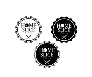 Homeslice Bakery | Logo Design by Maher Sh
