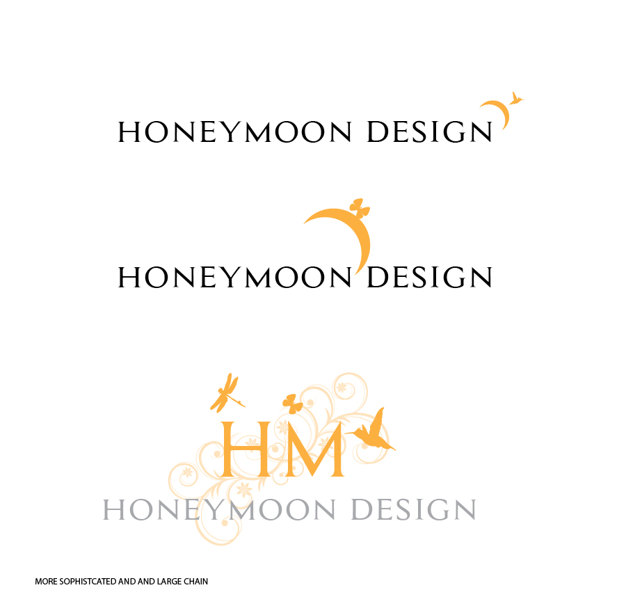 Logo Design by Neoguy for Honeymoon Designs | Design #3061429