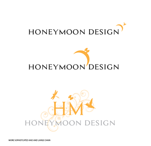 Logo Design by Neoguy for Honeymoon Designs | Design: #3061429