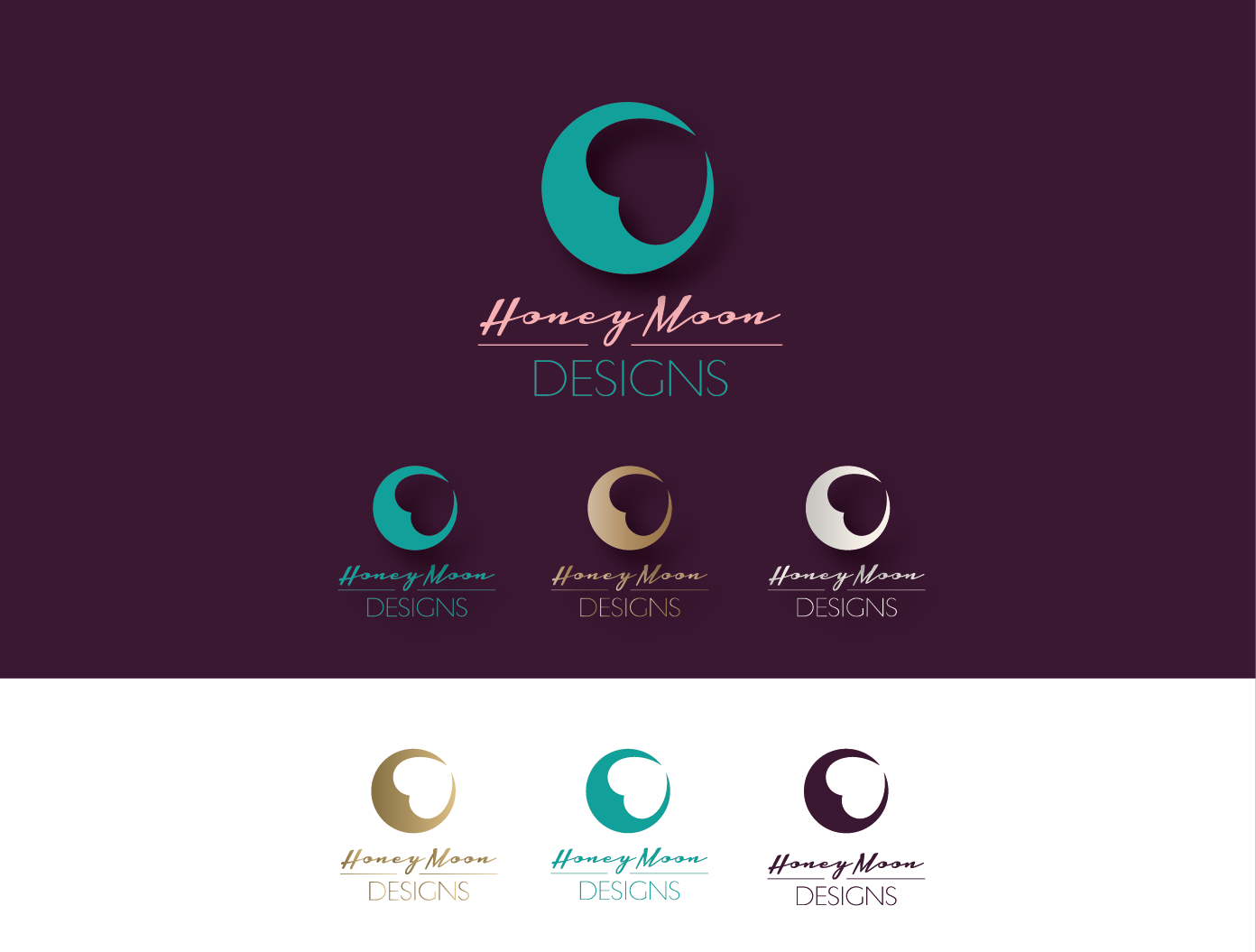 Logo Design by greative for Honeymoon Designs | Design #3190471