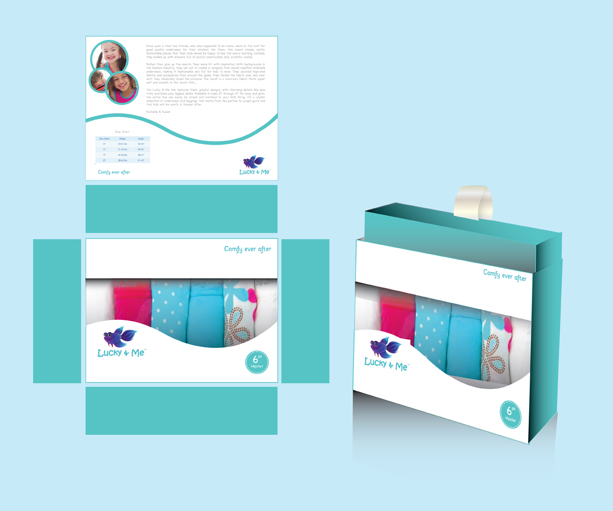 Packaging Design by Rohan Alexander for Lucky & Me Inc. | Design #2146716
