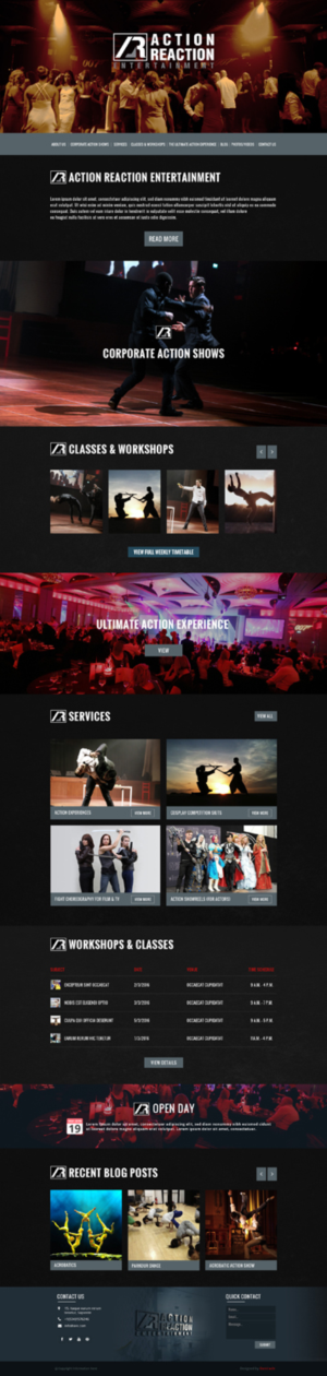 Modern Elegant Web Design By Da Miracle Modern Elegant Web Design By Da Miracle